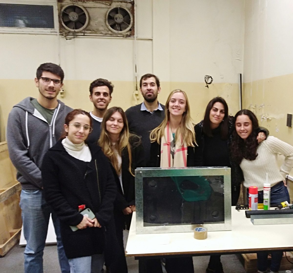 Curso de muros Trombe en el ITBA — sistema de calefacción natural
