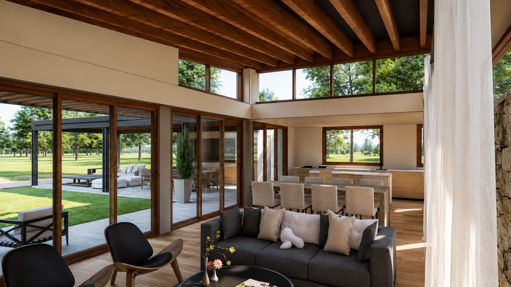 Casa Abbott, vivienda unifamiliar sustentable en Abbott, Buenos Aires — foto 4 de 4. Proyecto del Arq. Germán Vázquez