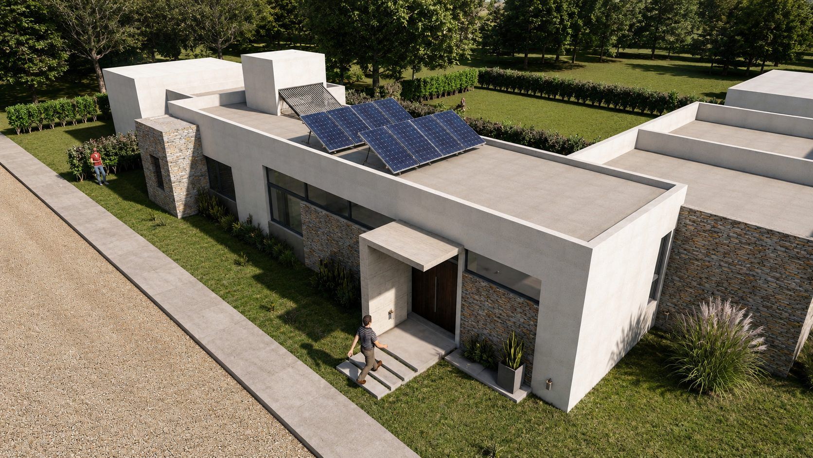 Casa FP, vivienda unifamiliar en Neuquén — foto 3 de 3. Proyecto del Arq. Germán Vázquez