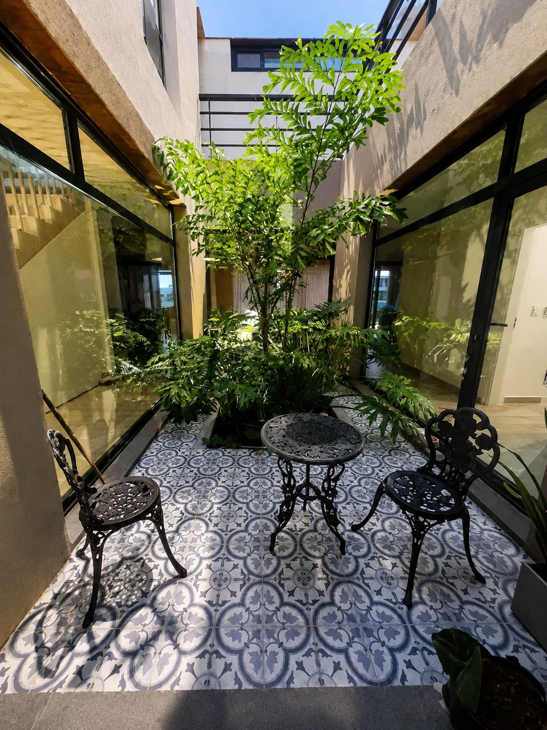 Casa Naudir, vivienda unifamiliar sustentable en Barrio Naudir, Escobar — foto 6 de 9. Proyecto del Arq. Germán Vázquez