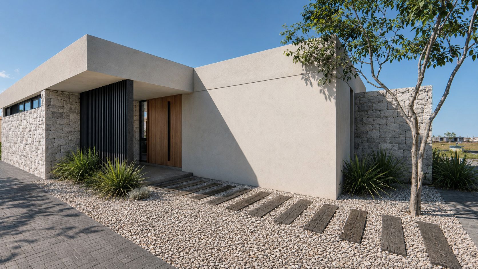 Casa Patagones, vivienda unifamiliar sustentable en Carmen de Patagones — foto 2 de 3. Proyecto del Arq. Germán Vázquez