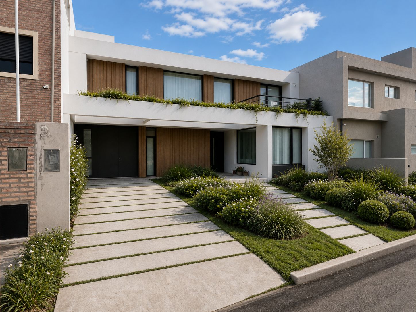 Casa VMA, vivienda unifamiliar sustentable en Viedma, Río Negro — foto 3 de 4. Proyecto del Arq. Germán Vázquez