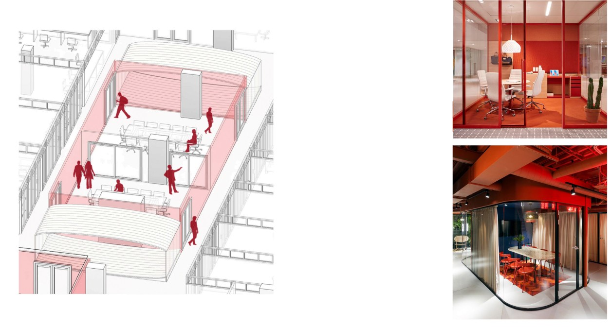 Oficinas Crónica TV, oficinas en CABA — foto 4 de 4. Proyecto del Arq. Germán Vázquez