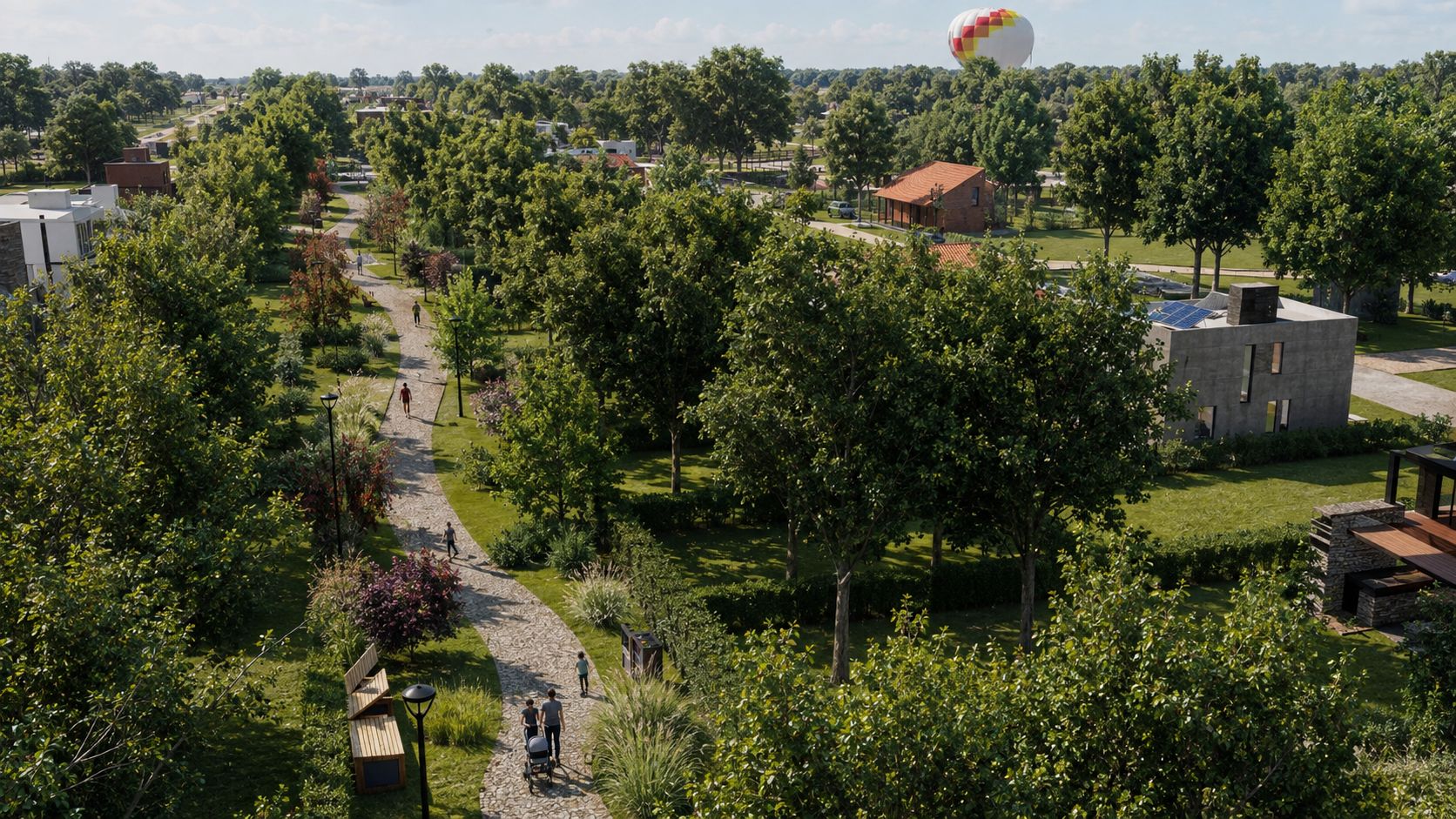 Estancia Paraíso, urbanización sustentable en Concordia, Entre Ríos — foto 10 de 24. Proyecto del Arq. Germán Vázquez