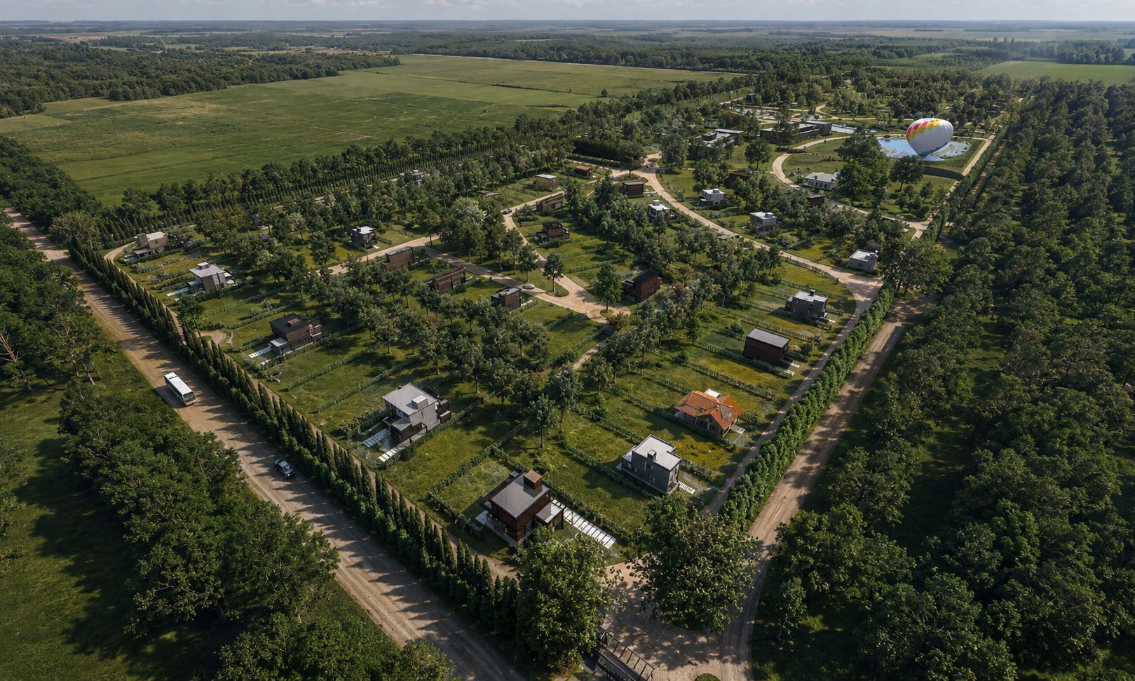 Estancia Paraíso, urbanización sustentable en Concordia, Entre Ríos — foto 11 de 24. Proyecto del Arq. Germán Vázquez