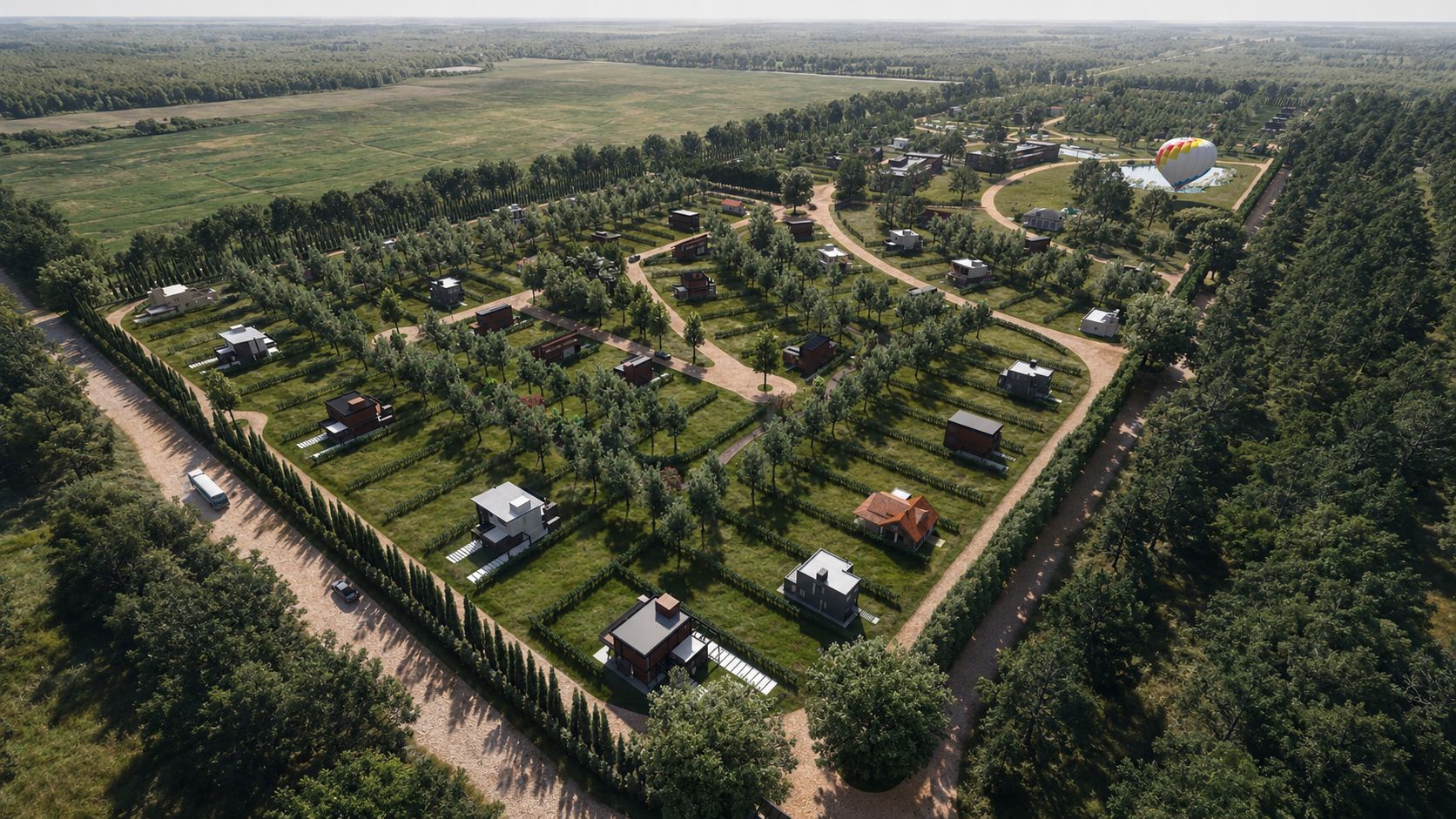 Estancia Paraíso, urbanización sustentable en Concordia, Entre Ríos — foto 12 de 24. Proyecto del Arq. Germán Vázquez