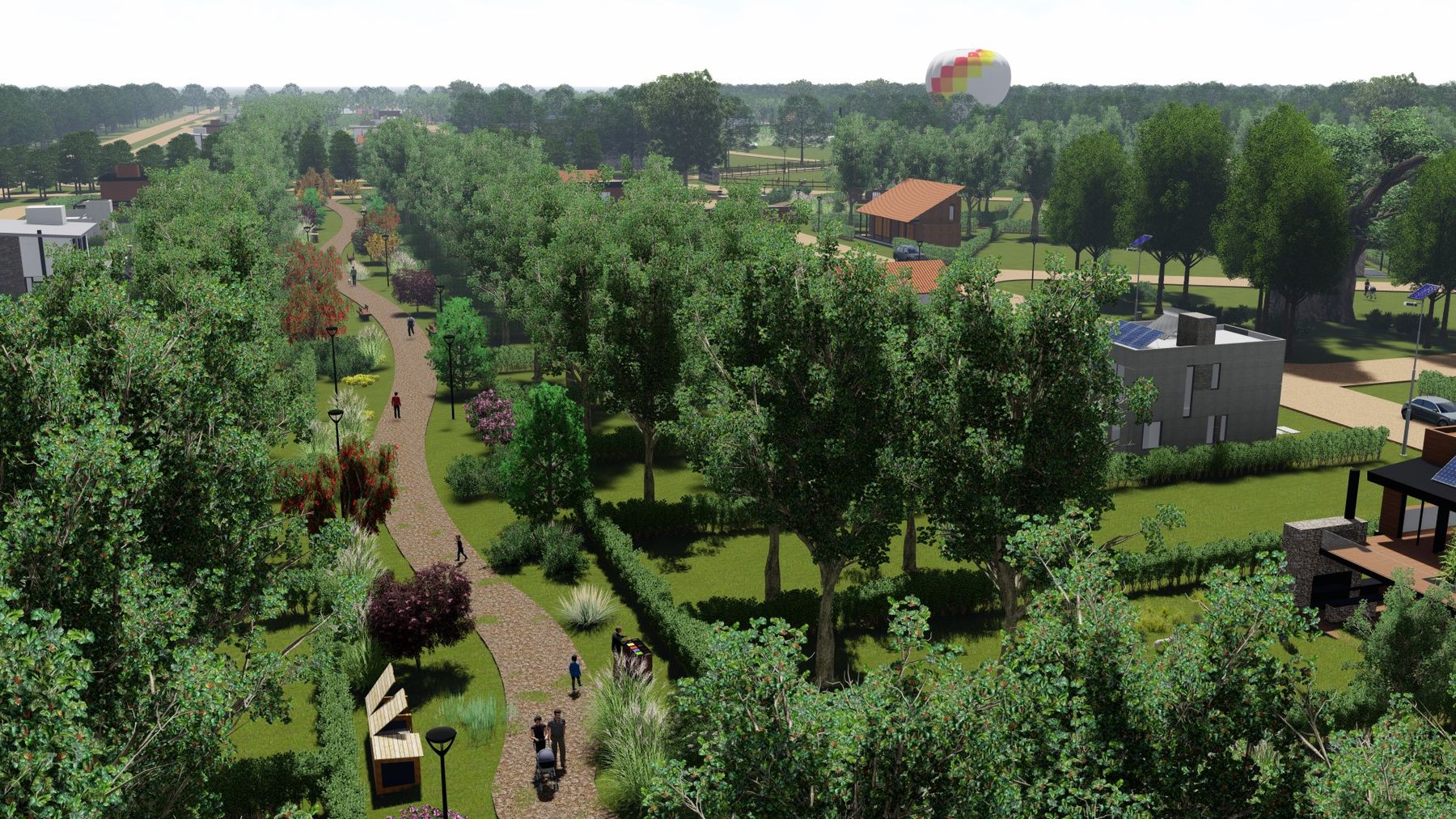 Estancia Paraíso, urbanización sustentable en Concordia, Entre Ríos — foto 13 de 24. Proyecto del Arq. Germán Vázquez
