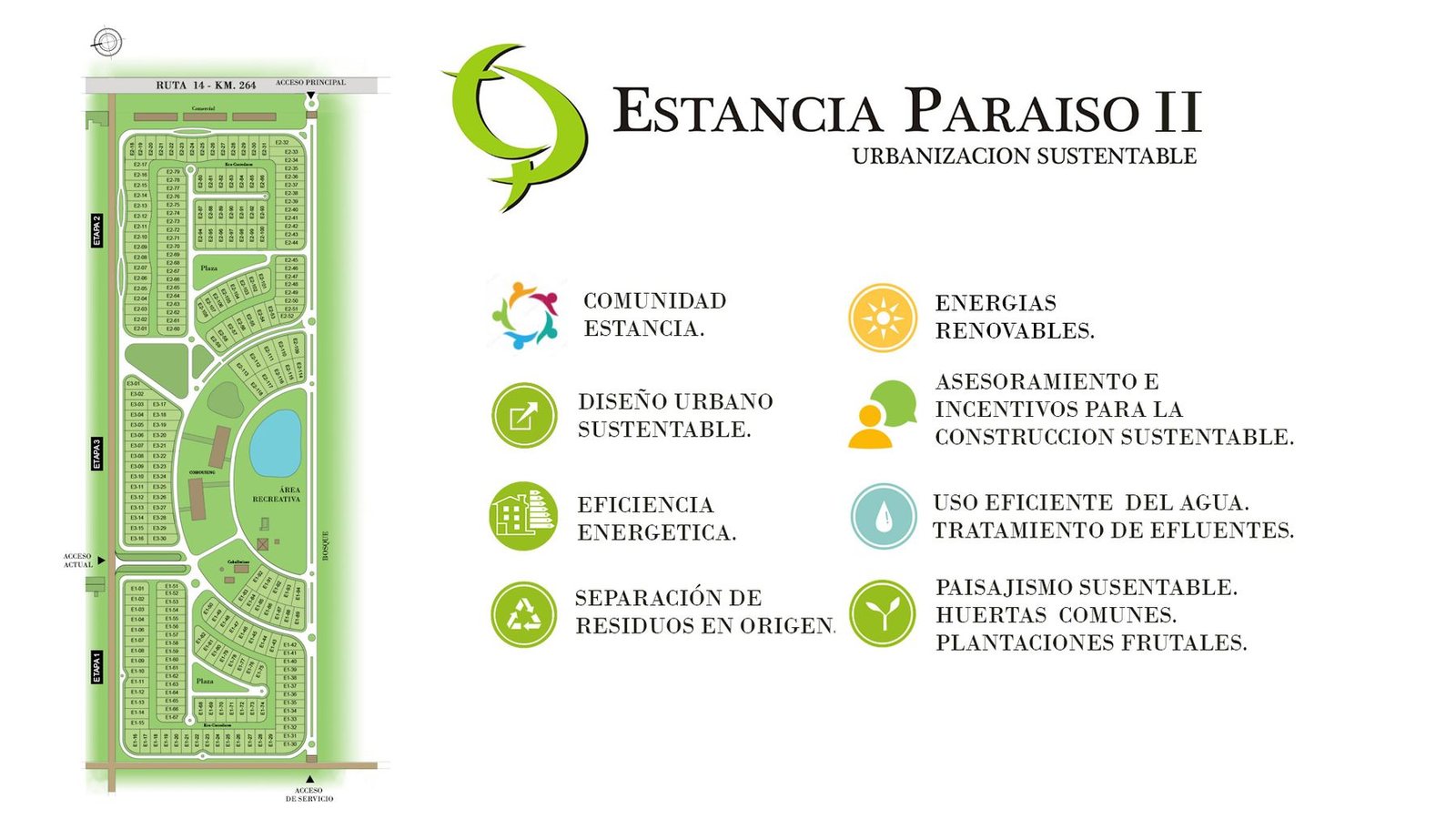 Estancia Paraíso, urbanización sustentable en Concordia, Entre Ríos — foto 23 de 24. Proyecto del Arq. Germán Vázquez