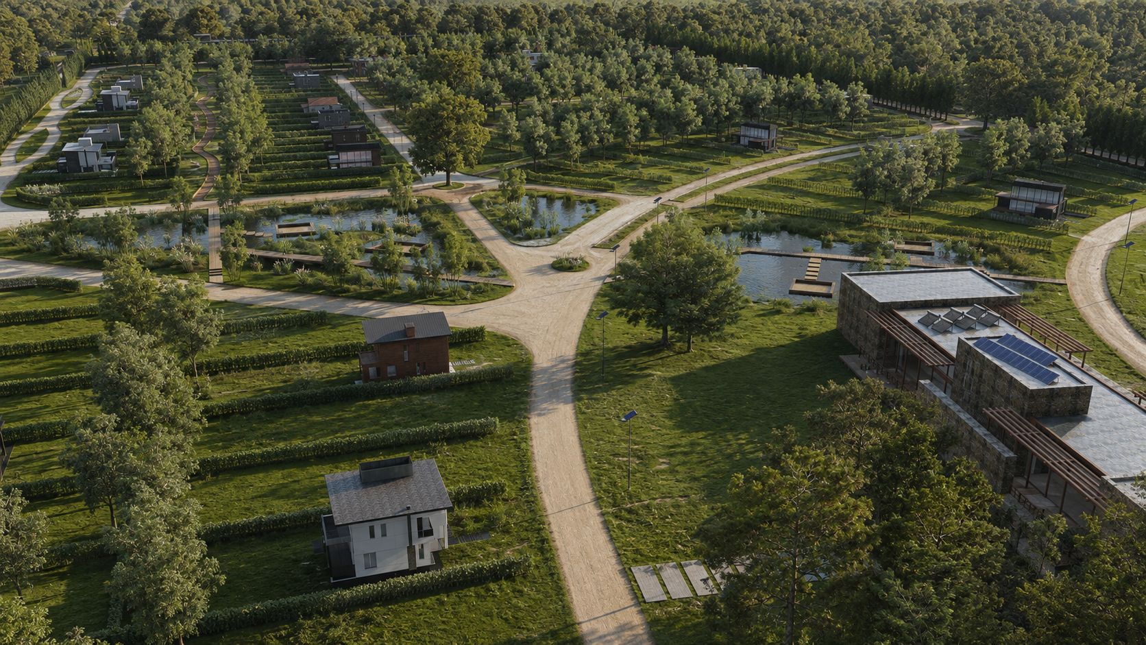 Estancia Paraíso, urbanización sustentable en Concordia, Entre Ríos — foto 7 de 24. Proyecto del Arq. Germán Vázquez