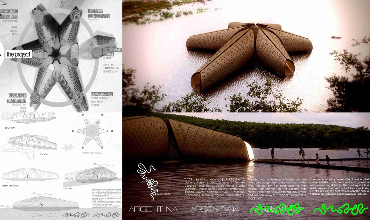 Fab Lab Flotante M.I.T., investigación en Amazonia — foto 2 de 3. Proyecto del Arq. Germán Vázquez