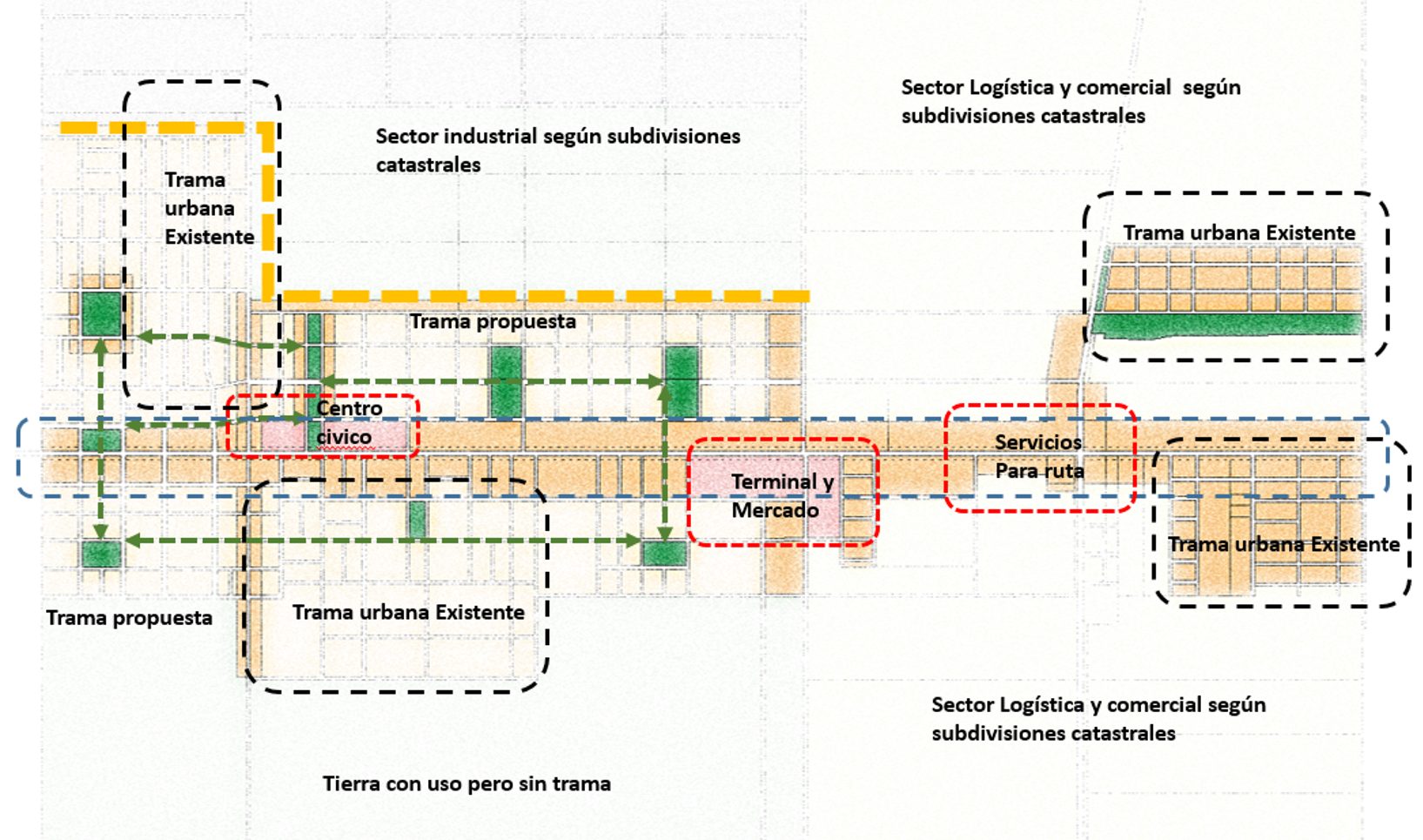 Urbanización J. Falcón, Paraguay. Obra del Arq. Germán Vázquez