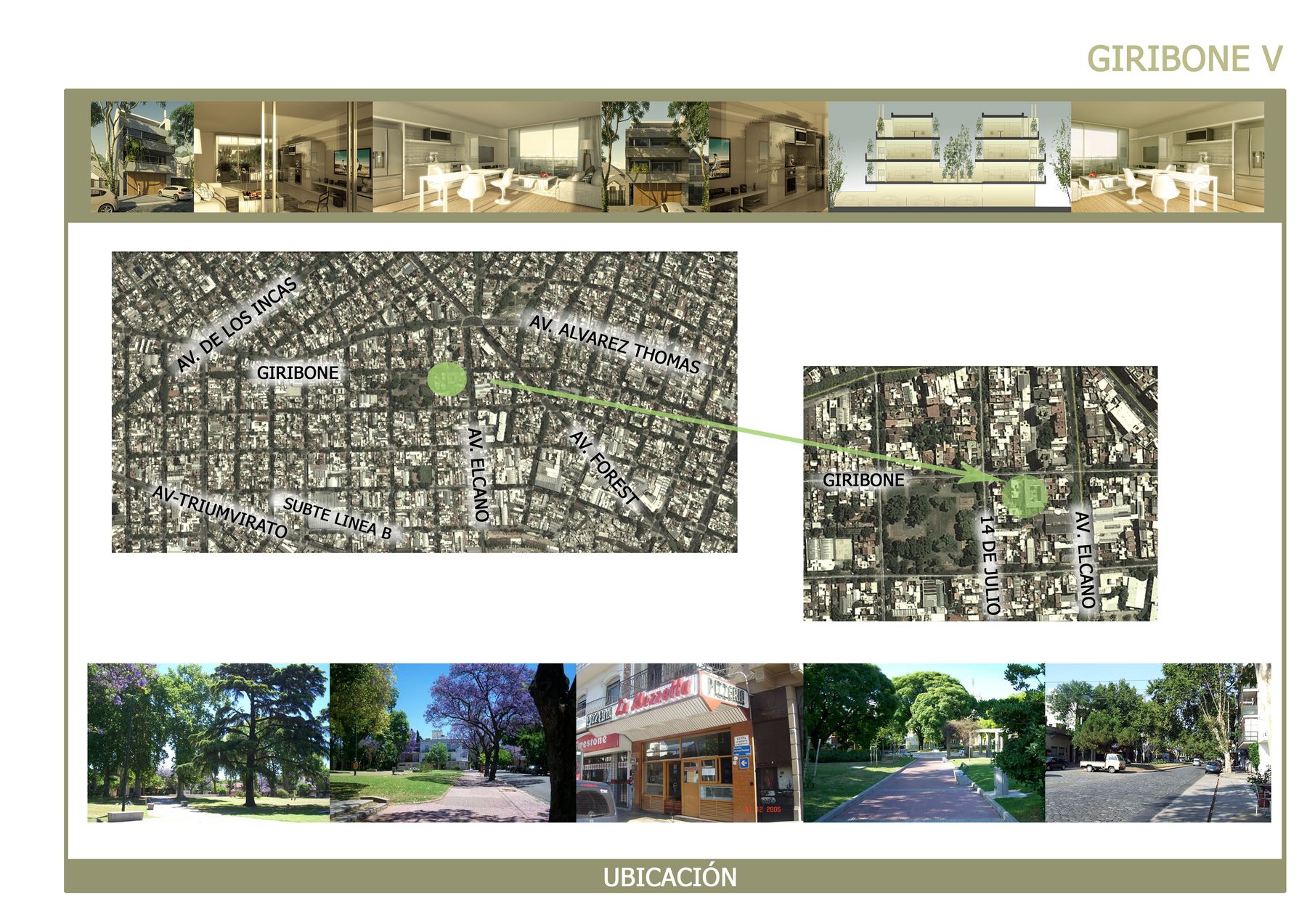 Edificio Giribone V, edificio multifamiliar en Villa Ortúzar, CABA — foto 2 de 8. Proyecto del Arq. Germán Vázquez