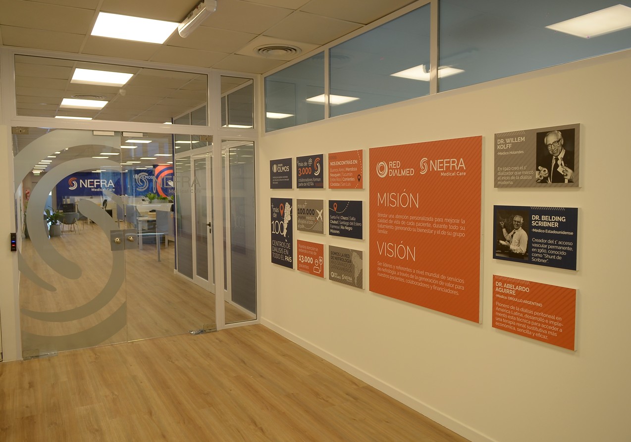 Oficinas NEFRA, oficinas en Sector salud, CABA — foto 3 de 3. Proyecto del Arq. Germán Vázquez