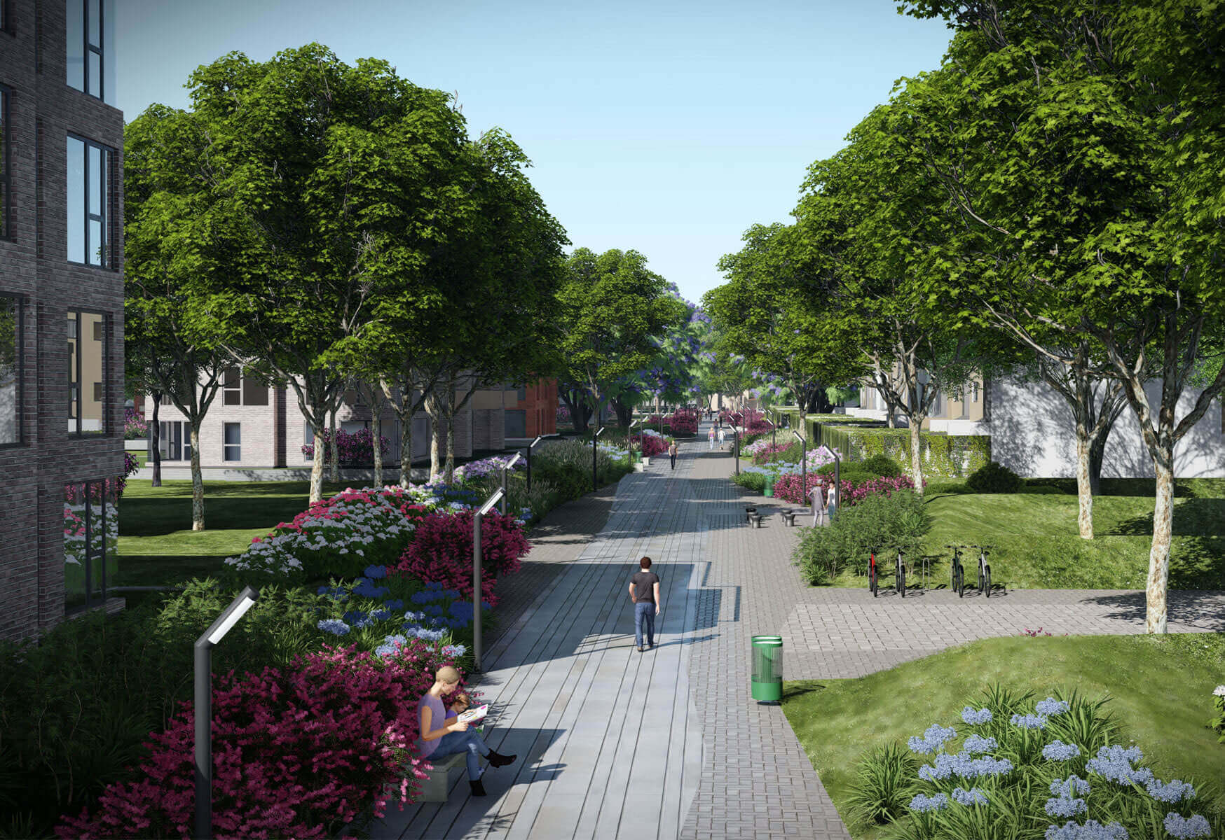 Placemaking Plaza Nogales, espacio público participativo en Malvinas Argentinas, Buenos Aires — foto 3 de 12. Proyecto del Arq. Germán Vázquez
